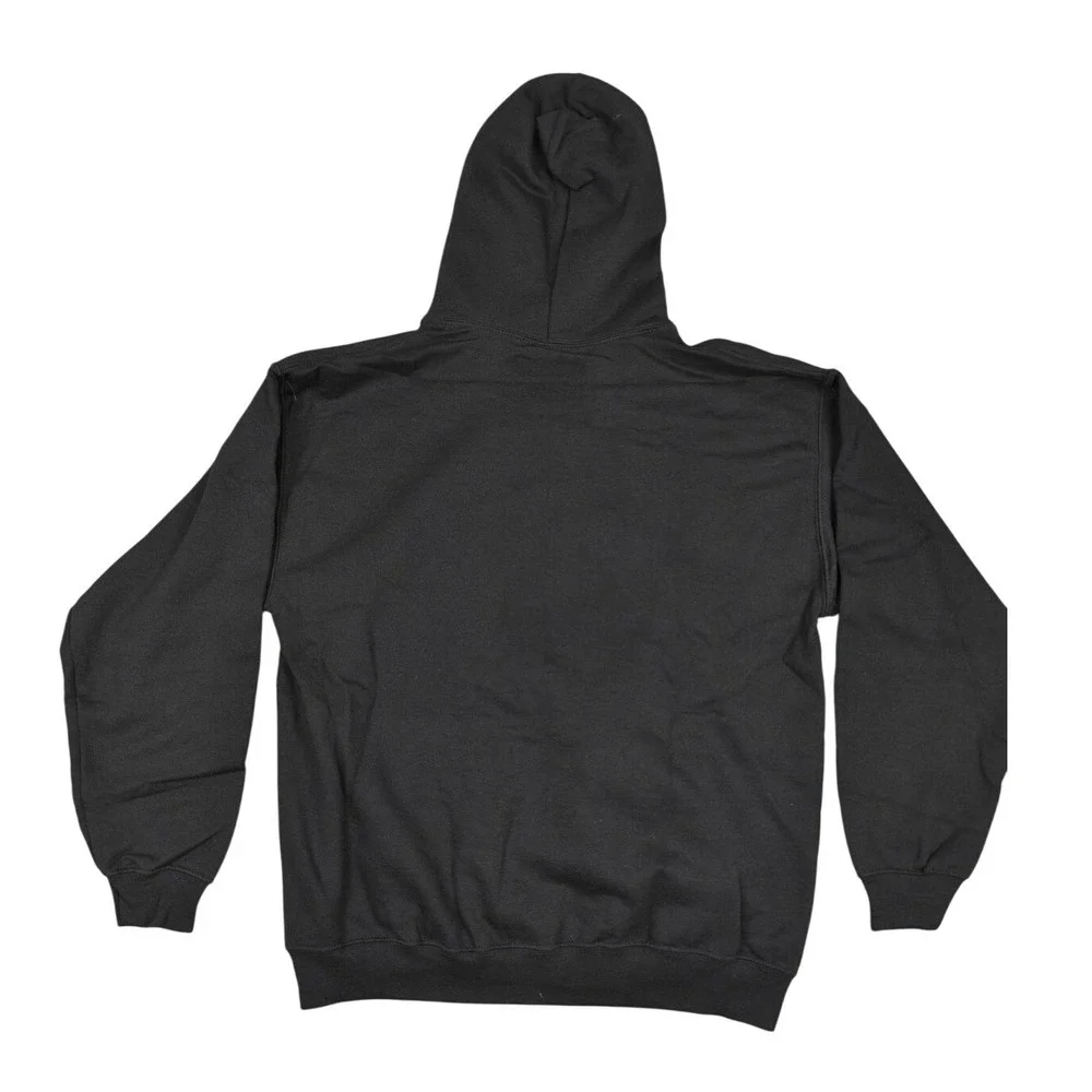 Civil Regime Love Kills V5 Classic Hoodie Black Graphic Sweatshirt Large New